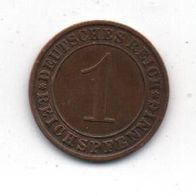 Münze Deutsches Reich 1 Rentenpfennig 1936