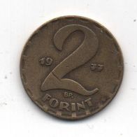 Münze Ungarn 2 Forint 1977