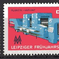 DDR 1969 Leipziger Frühjahrsmesse MiNr 1448 - 1449 postfrisch