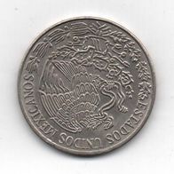 Münze Mexico 5 Pesos 1971