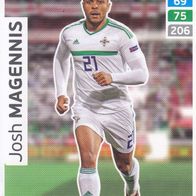 Panini Trading Card Road to Uefa EM 2020 Josh Magennis aus Nordirland Nr.144
