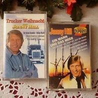 Jonny Hill - 2 Musikkassetten - Trucker Weihnacht - Ein Mann und das Meer