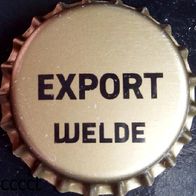 Welde Export Bier Brauerei Kronkorken neu 2021 Kronenkorken in unbenutzt, Plankstadt