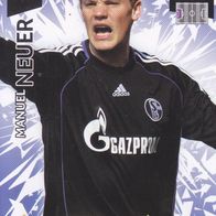 Schalke 04 Panini Trading Card Champions League 2010 Manuel Neuer Nr.283