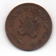Münze Malta 1 Cent 1972