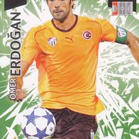 Bursaspor Panini Trading Card Champions League 2010 Ömer Erdogan Nr.75