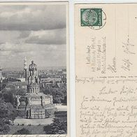 St. Michaeliskirche und Bismarckdenkmal, Hamburg, 1934