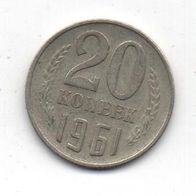 Münze Russland 20 Kopeken. 1970