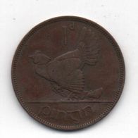 Münze Irland 1 Penny 1935