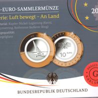 10 Euro 2020 Deutschland PP = Luft bewegt - An Land = G