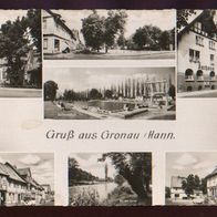 AK Gruß aus Gronau/ Hann. Leine/ Hildesheim u.a. Ratskeller/ Burgstraße/1961