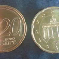 Münze Deutschland: 20 Euro Cent 2019 - F - Vorzüglich