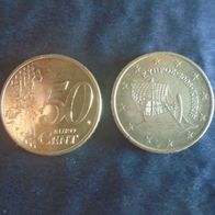 Münze Zypern: 50 Euro Cent 2008 - sehr schön