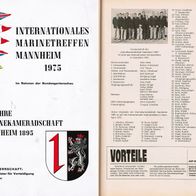 80 Jahre Marinekameradschaft Mannheim 1895, Internationales Marinetreffen