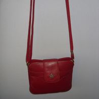 Handtasche, Damentasche, Schultertasche, Shoulder Bag ASSIMA Rot HT-12576