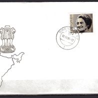 DDR 1986 69. Geburtstag von Indira Gandhi FDC MiNr. 3056 gestempelt