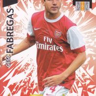 Arsenal London Panini Trading Card Champions League 2010 Cesc Fabregas Nr.7