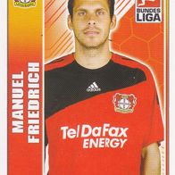 Bayer Leverkusen Topps Sammelbild 2009 Manuel Friedrich Bildnummer 256