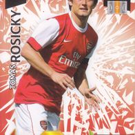 Arsenal London Panini Trading Card Champions League 2010 Tomas Rosicky Nr.6