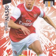 Arsenal London Panini Trading Card Champions League 2010 Samir Nasri Nr.9