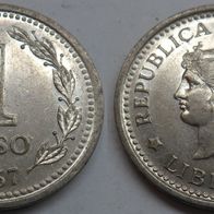 Argentinien 1 Peso 1957 ## A7