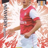Arsenal London Panini Trading Card Champions League 2010 Andrey Arshavin Nr.8