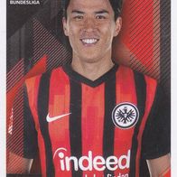 Eintracht Frankfurt Topps Sammelbild 2020 Makoto Hasebe Bildnummer 136