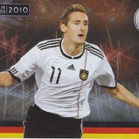 Panini Trading Card Fussball WM 2010 Team Card Miroslav Klose Nr.66