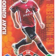 1. FC Nürnberg Topps Match Attax Trading Card 2010 Ilkay Gündogan Nr.246