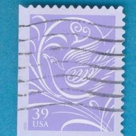 USA 2006 Mi.4045 BD links geschnitten Grußmarke zur Hochzeit gest.