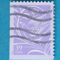 USA 2006 Mi.4045 BE unten + links geschnitten Grußmarke zur Hochzeit gest.