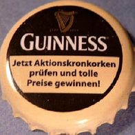 Guinness Aktionskronkorken Bier Brauerei Kronkorken 2014 selten beer bottle crown cap