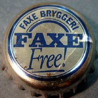 Faxe free Bier Brauerei Kronkorken Kronenkorken Dänemark beer bottle cap alcohol-free