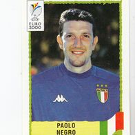 Panini Fussball Euro 2000 Paolo Negro Italien Nr 172