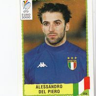 Panini Fussball Euro 2000 Alessandro Del Piero Italien Nr 184
