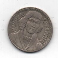 Münze Polen 10 Zloty 1969 Nikolai Kopernik