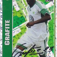 VFL Wolfsburg Topps Sammelbild 2009 Grafite Sonderbild Bildnummer 397