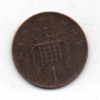 Münze England New Penny 1977