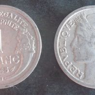 Münze Frankreich Alt: 1 Franc 1948 - B
