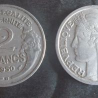 Münze Frankreich Alt: 2 Franc 1950 - B