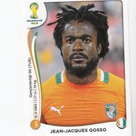 Panini Fussball WM 2014 Jean - Jacques Gosso Elfenbeinküste Nr 233