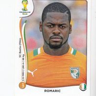 Panini Fussball WM 2014 Romaric Elfenbeinküste Nr 235