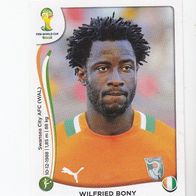 Panini Fussball WM 2014 Wilfried Bony Elfenbeinküste Nr 238