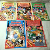 Micky Maus Comics Nr.1-5 TGDD tollste Geschichten von Donald Duck Erstausgabe