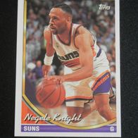1993-94 Topps #167 Negele Knight - Suns