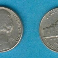 USA 5 Cents 1963 D