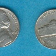 USA 5 Cents 1958 D