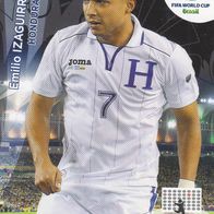 Panini Trading Card Fussball WM 2014 Emilio Izaguirre Nr.189 aus Honduras