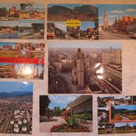 Ansichtskarten AK Lot 28 Stück Europa. 8xD (davon 1 groß Berlin), 1xF, 1xE, 2xA u.a.