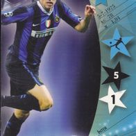 Inter Mailand Panini Trading Card Champions League 2007 Hernan Jorge Crespo 178/192